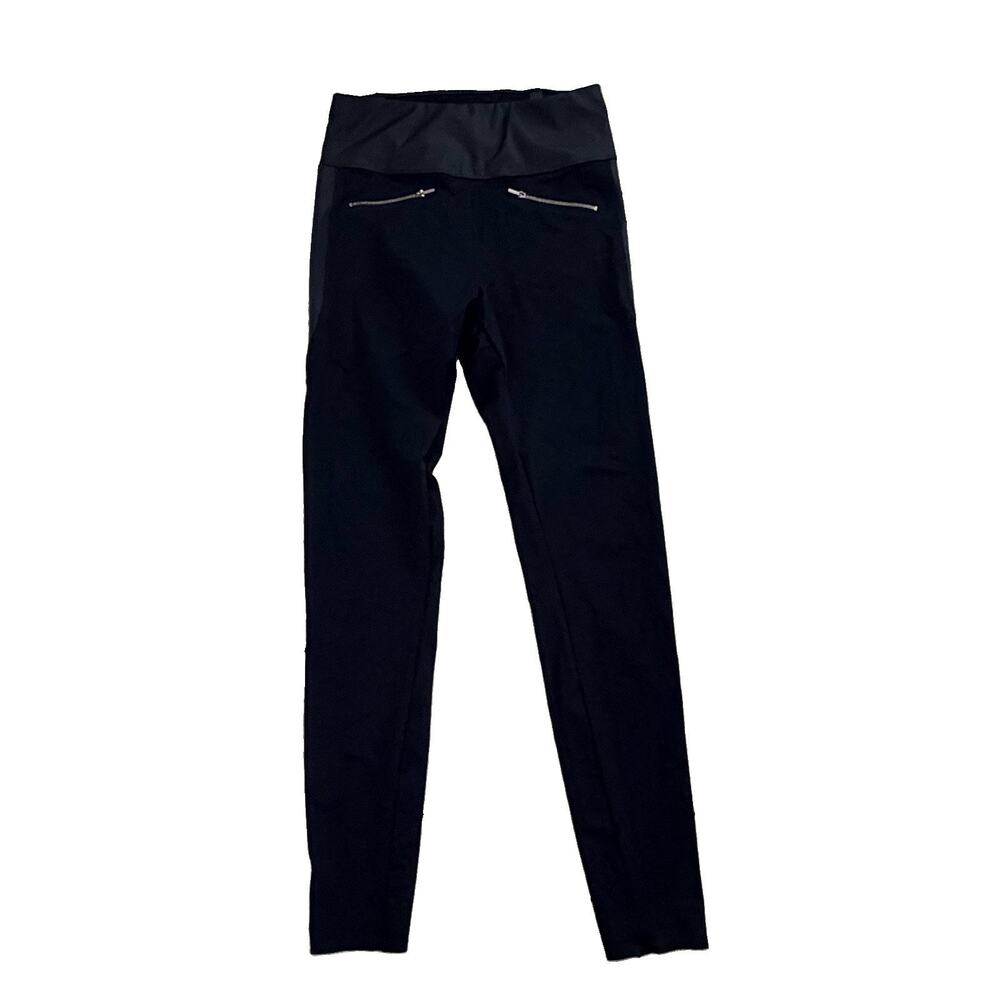 Aday Throw It Higher Leggings Black with Zipper Pockets Size Medium M